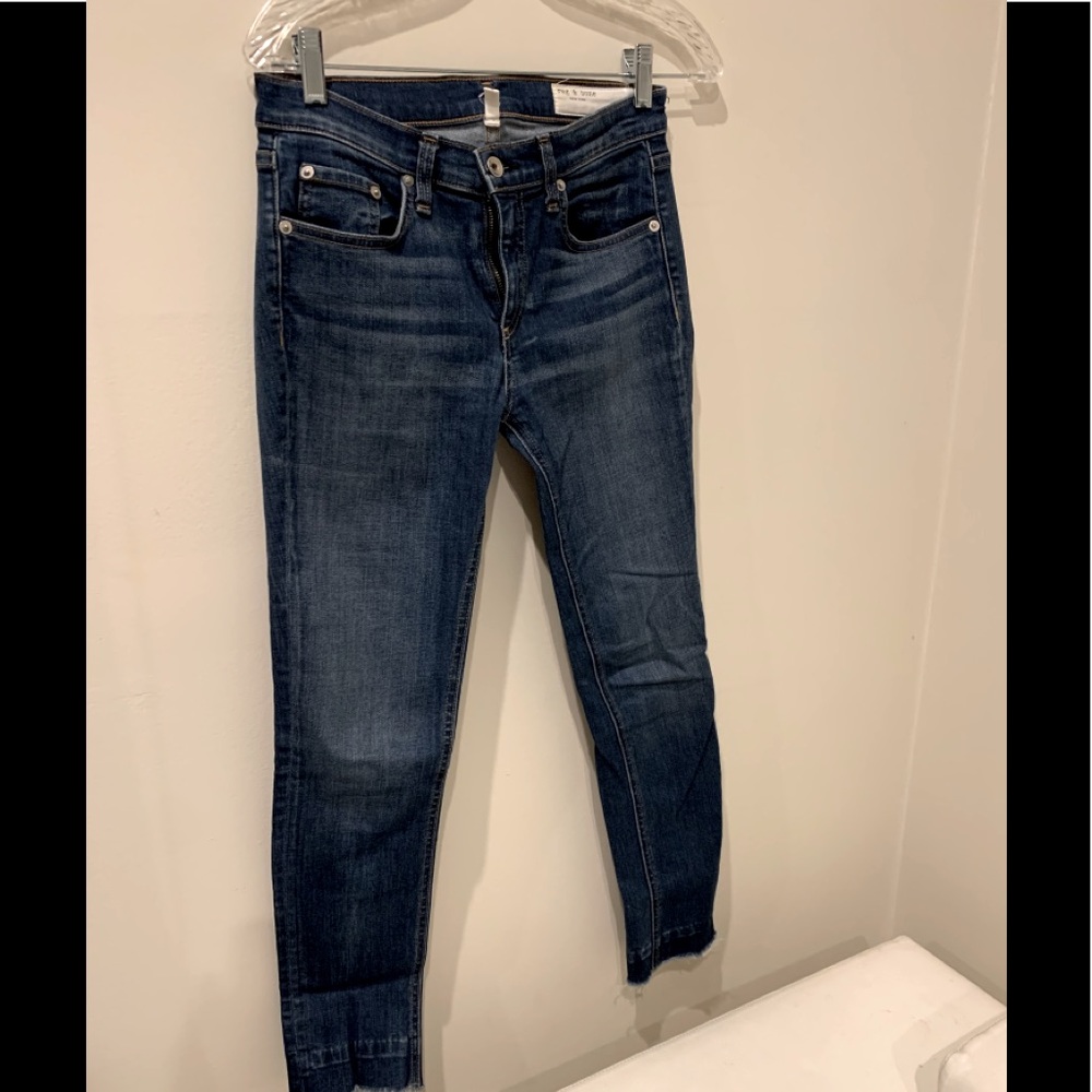 Rag & Bone ankle skinny jean